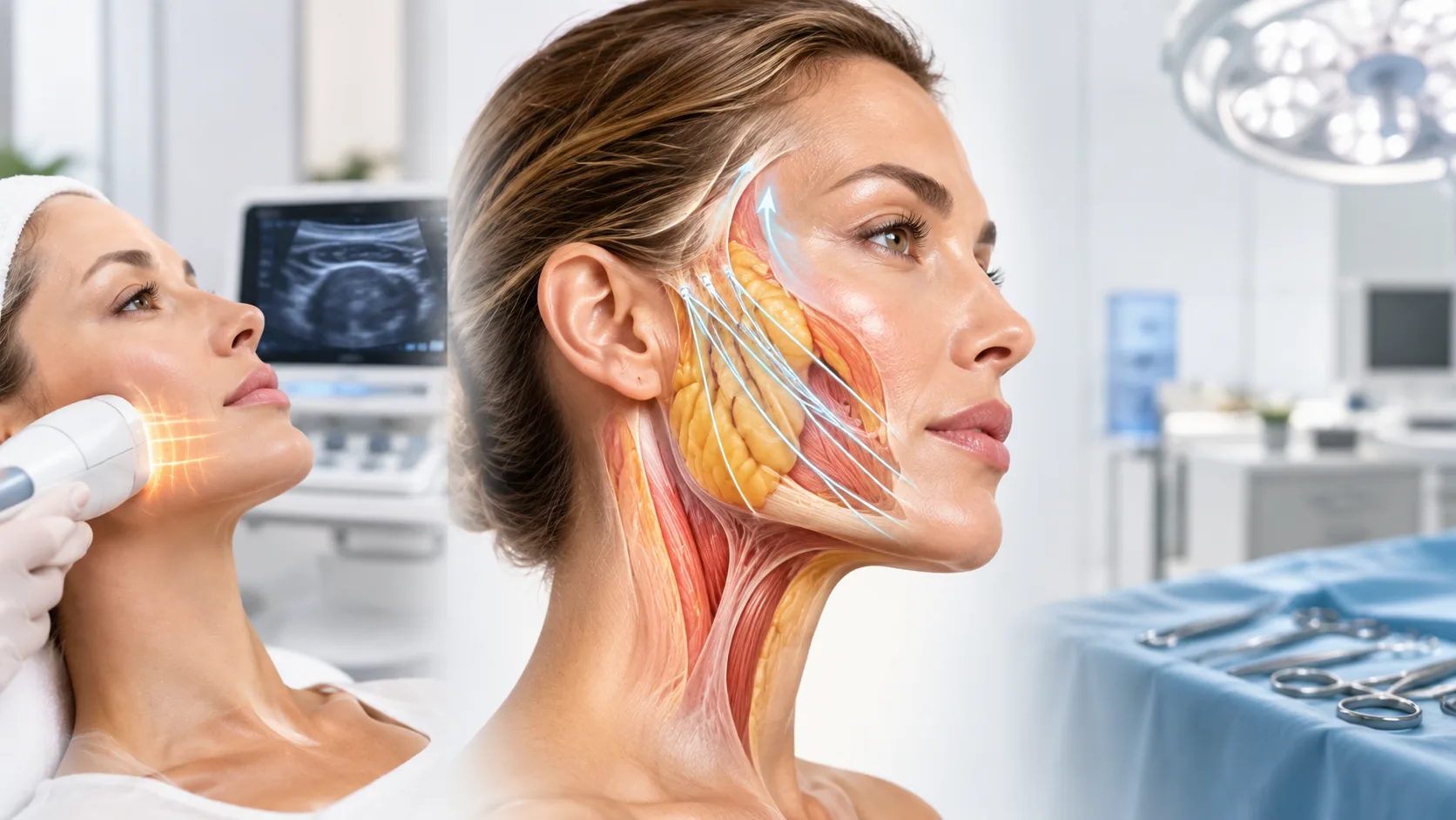 Editorial hero image for chin lift — visualised clinical reference